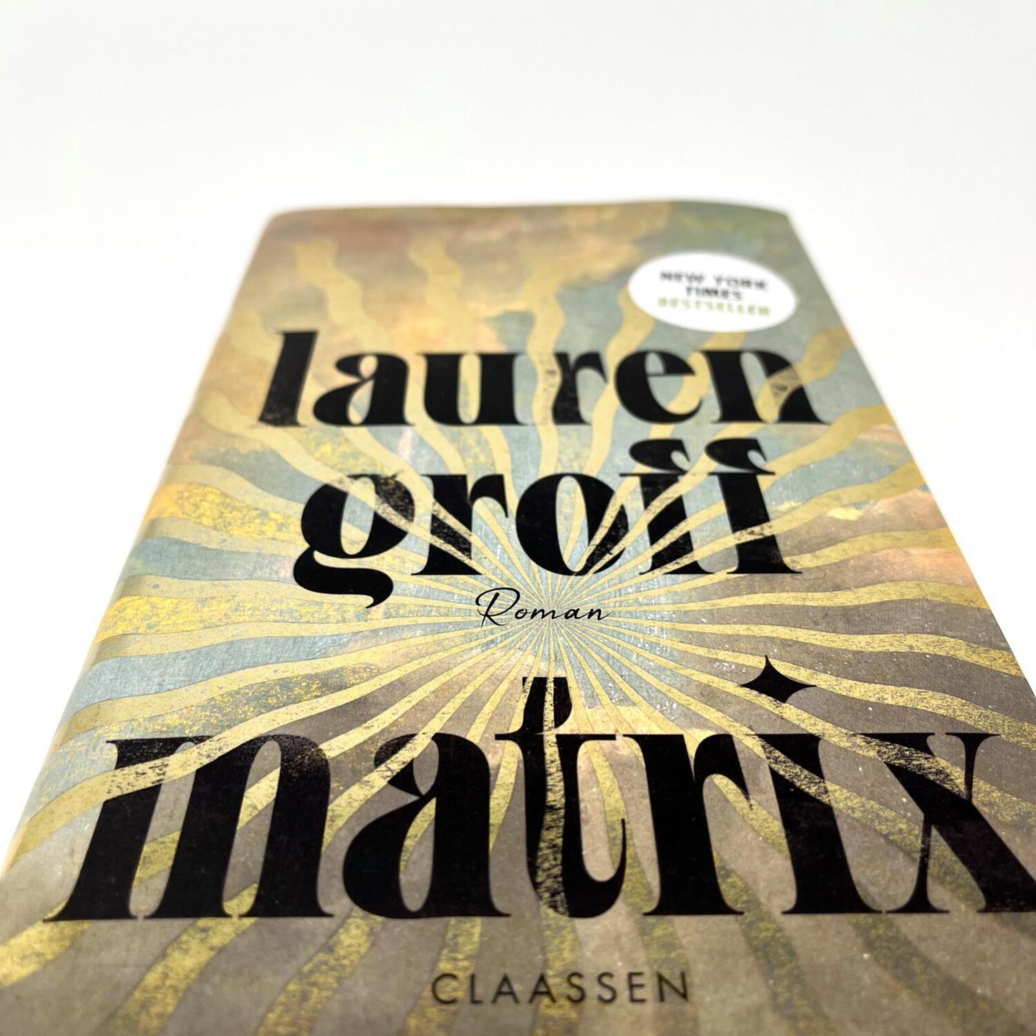 Bild: 9783546100373 | Matrix | Lauren Groff | Buch | 320 S. | Deutsch | 2022 | Claassen