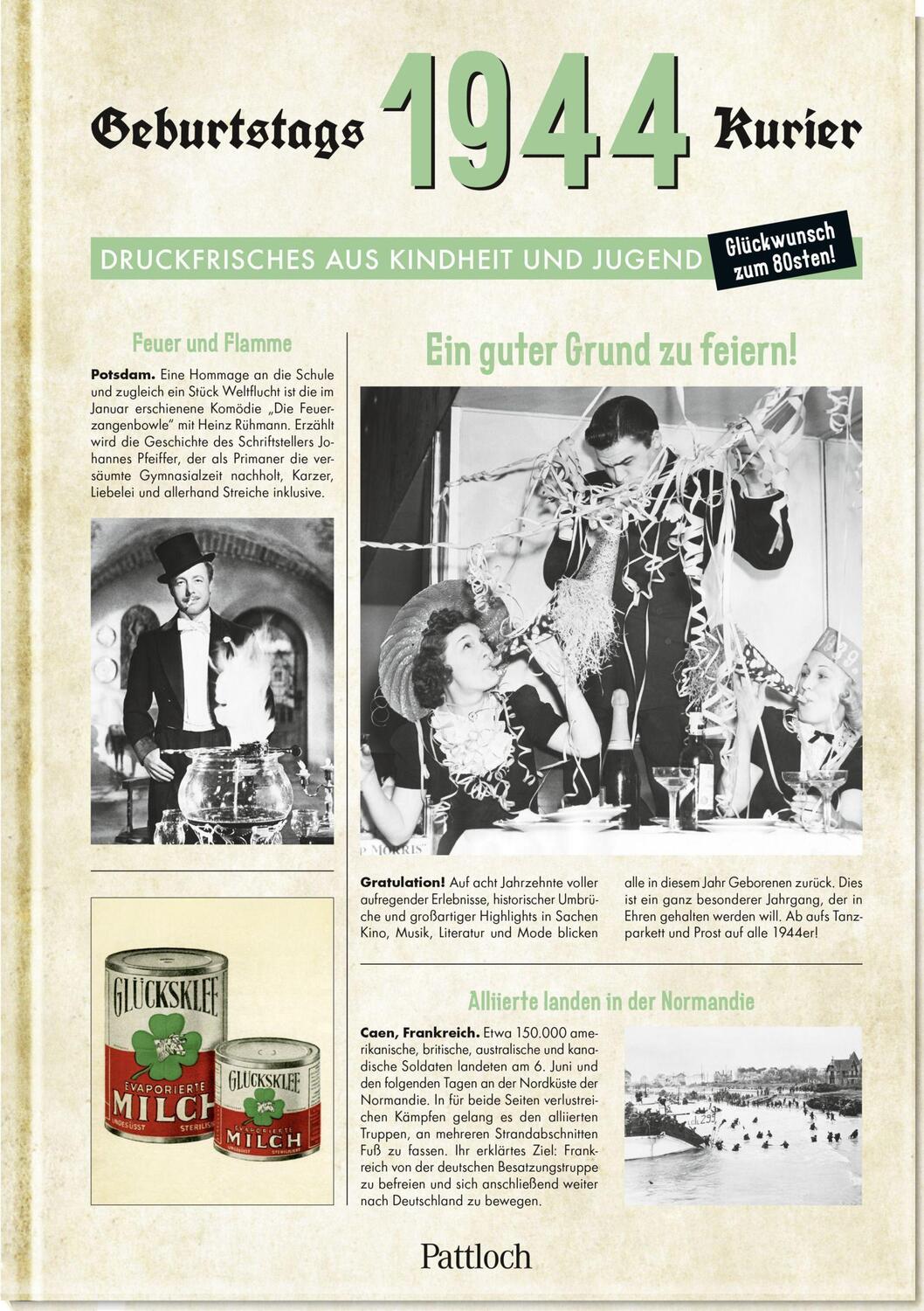 Cover: 9783629009647 | 1944 - Geburtstagskurier | Ute Wielandt | Buch | 80 S. | Deutsch