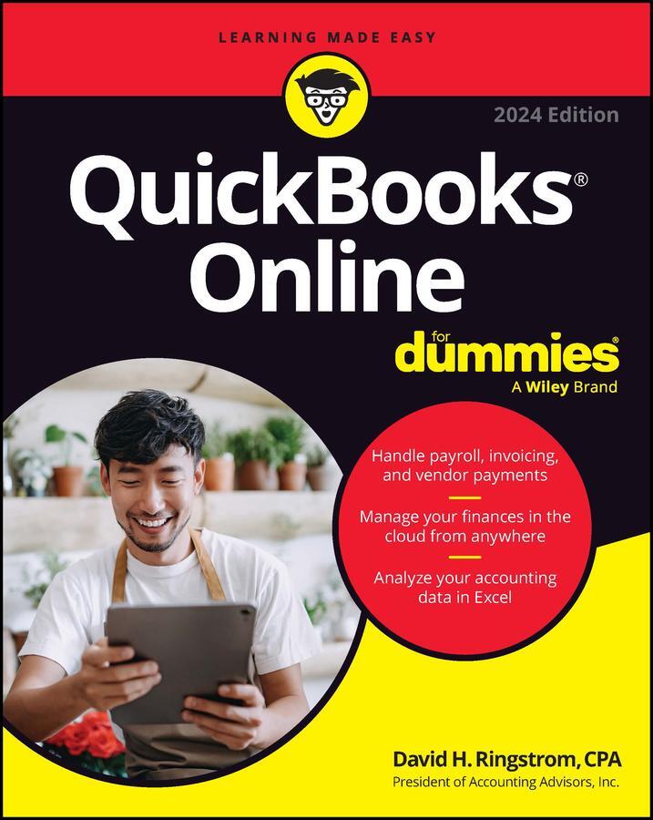 Cover: 9781394206513 | QuickBooks Online For Dummies | David H. Ringstrom | Taschenbuch