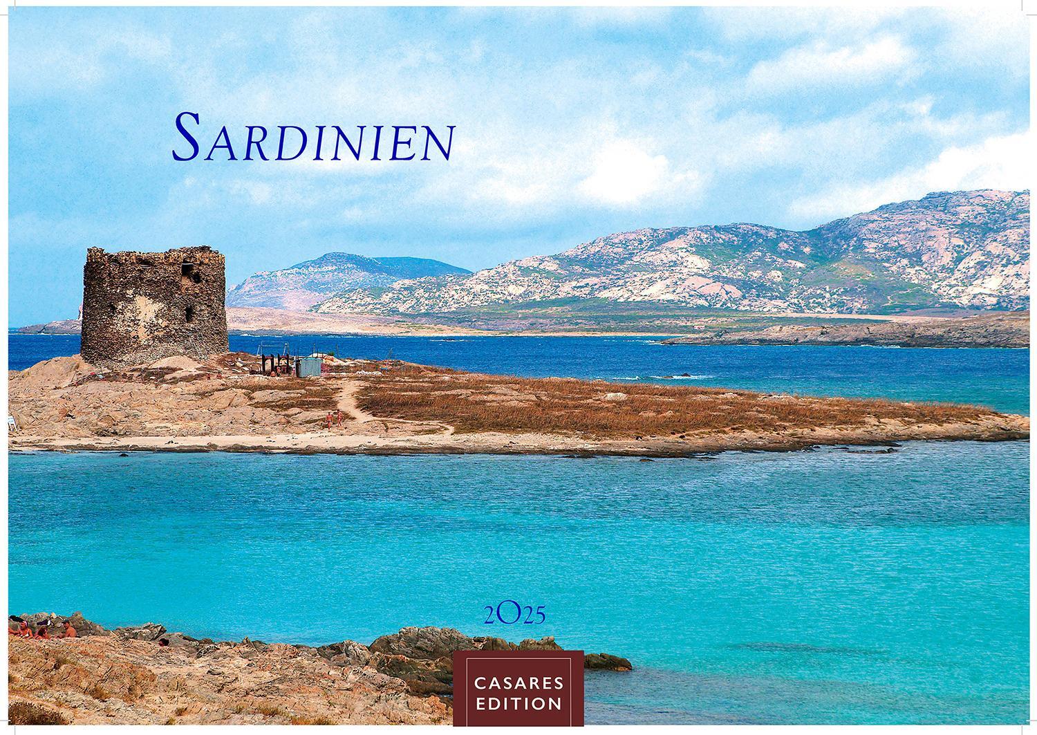 Cover: 9781835240120 | Sardinien 2025 L 35x50cm | Kalender | 14 S. | Deutsch | 2025