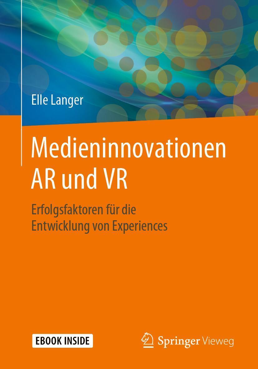 Cover: 9783662608258 | Medieninnovationen AR und VR | Elle Langer | Bundle | Book + eBook