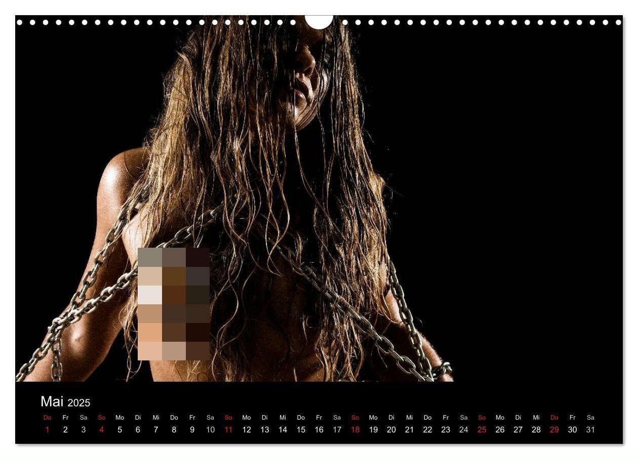 Bild: 9783435662234 | DIRTY GIRLS Frauen in Wasser und Öl (Wandkalender 2025 DIN A3...