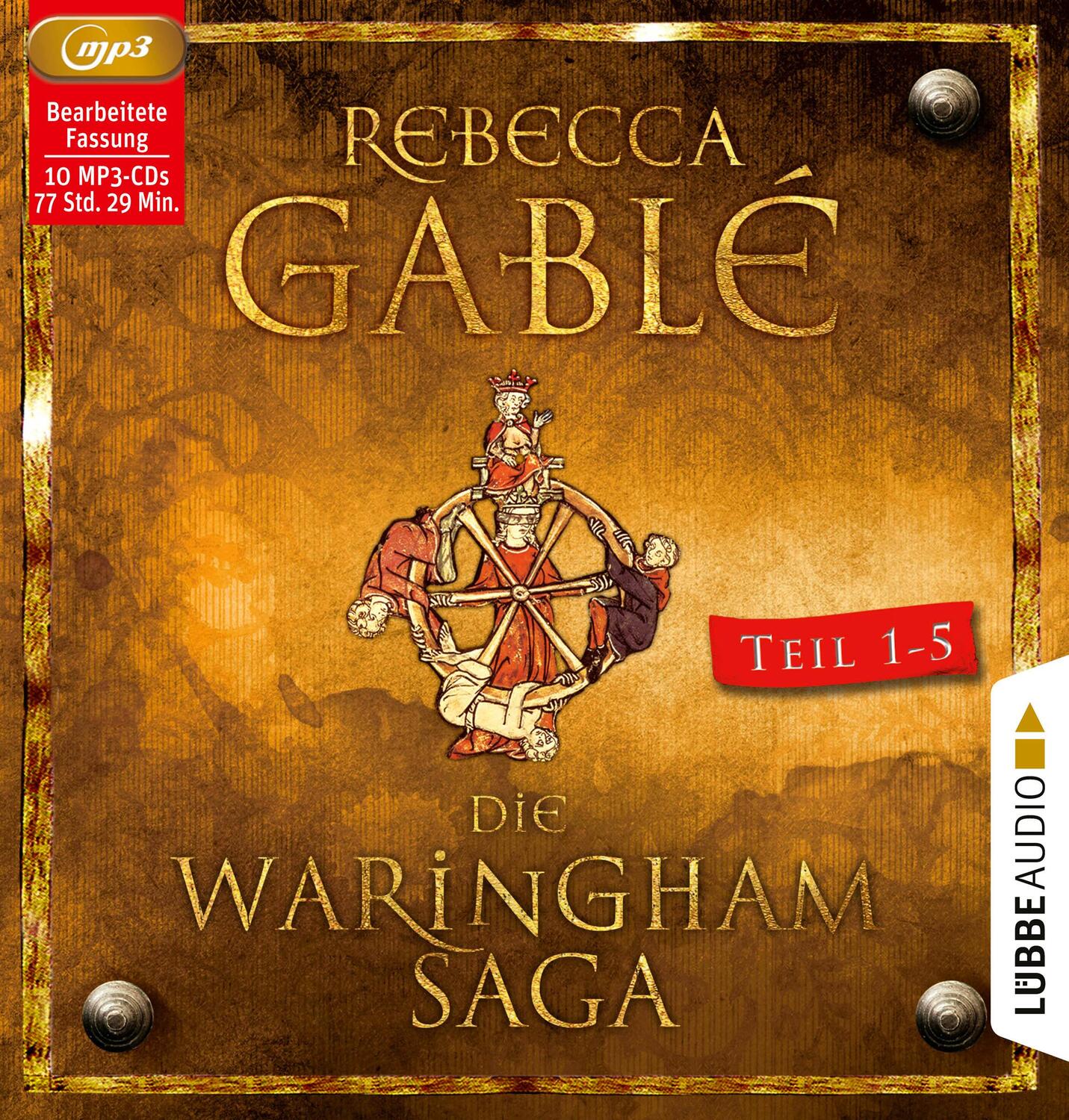 Cover: 9783785780633 | Die Waringham-Saga - Teil 1-Teil 5 | Rebecca Gablé | MP3 | 10 | 2019