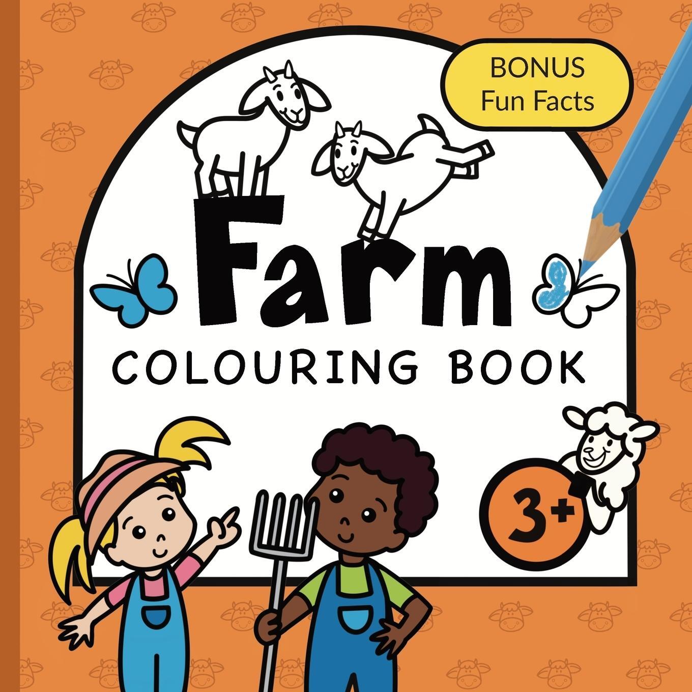 Cover: 9781915454034 | Colouring Book Farm For Children | Fairywren Publishing | Taschenbuch