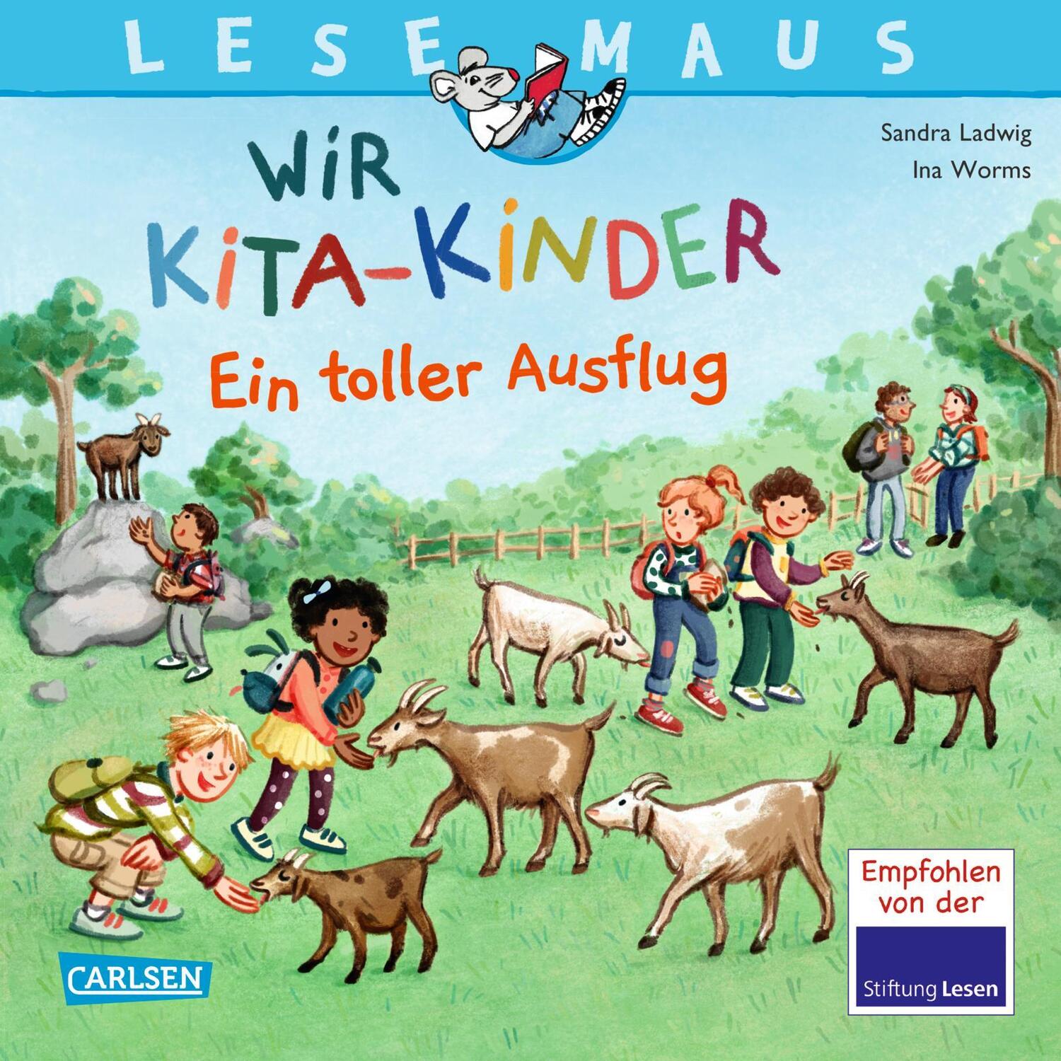 Cover: 9783551080660 | LESEMAUS 165: Wir KiTa-Kinder - Ein toller Ausflug | Sandra Ladwig