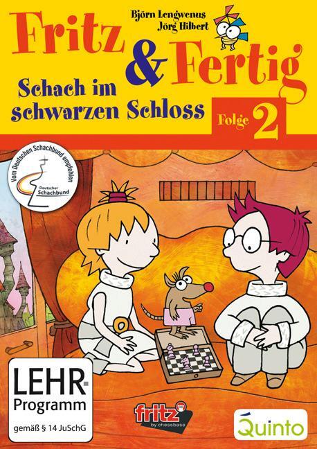 Cover: 9783898353908 | Fritz und Fertig Folge 2 - Schach im schwarzen Schloß | Jörg Hilbert