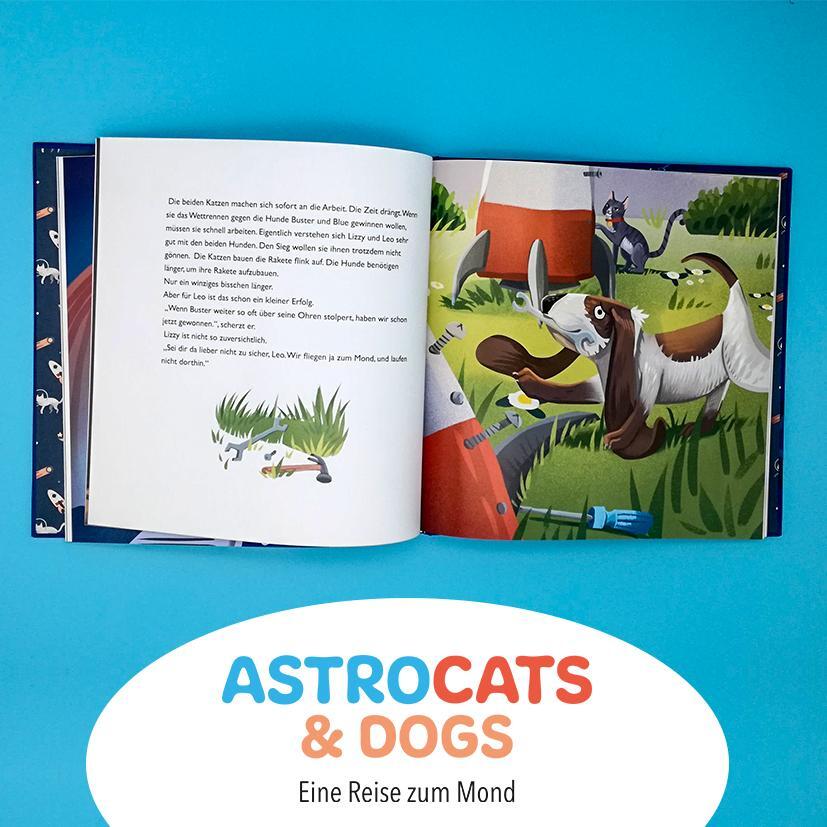 Bild: 9783903282049 | Astrocats &amp; Dogs | Eine Reise zum Mond | Alina Brost | Buch | Deutsch