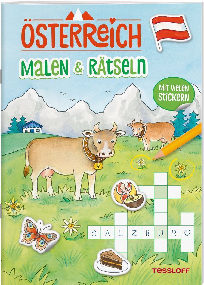 Cover: 9783788640927 | ÖSTERREICH. Malen &amp; Rätseln | Mit tollen Rätseln | Co.KG | Broschüre