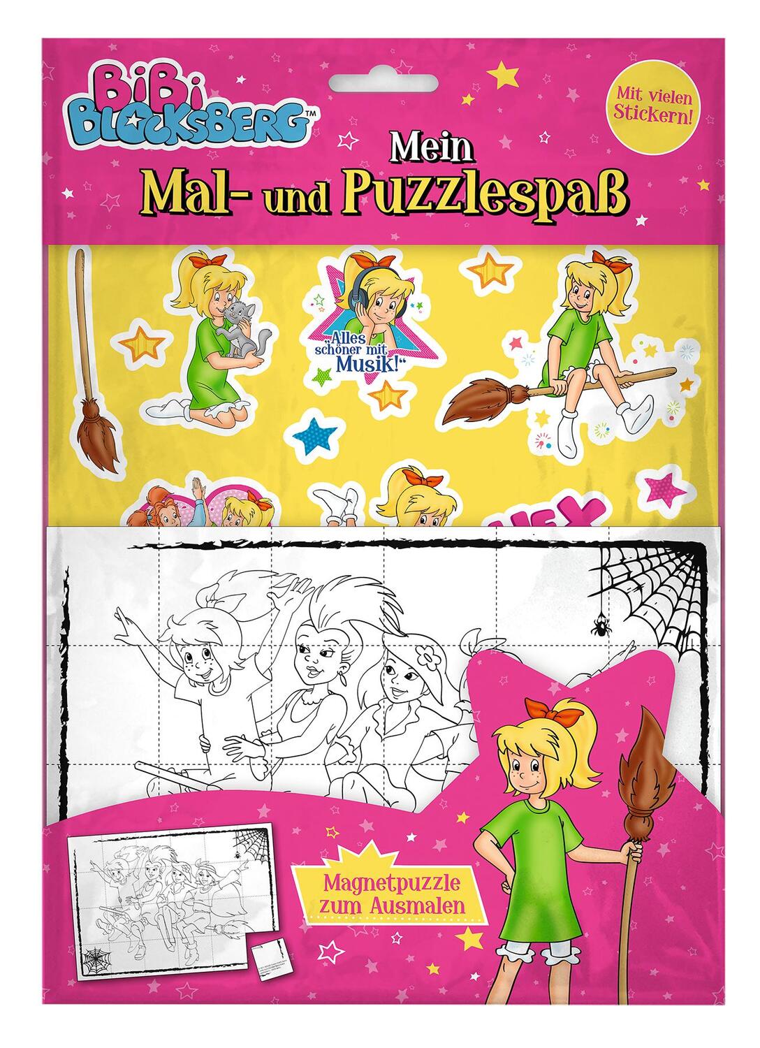 Cover: 9783833240041 | Bibi Blocksberg: Mein Mal- und Puzzlespaß | Taschenbuch | 8 S. | 2021