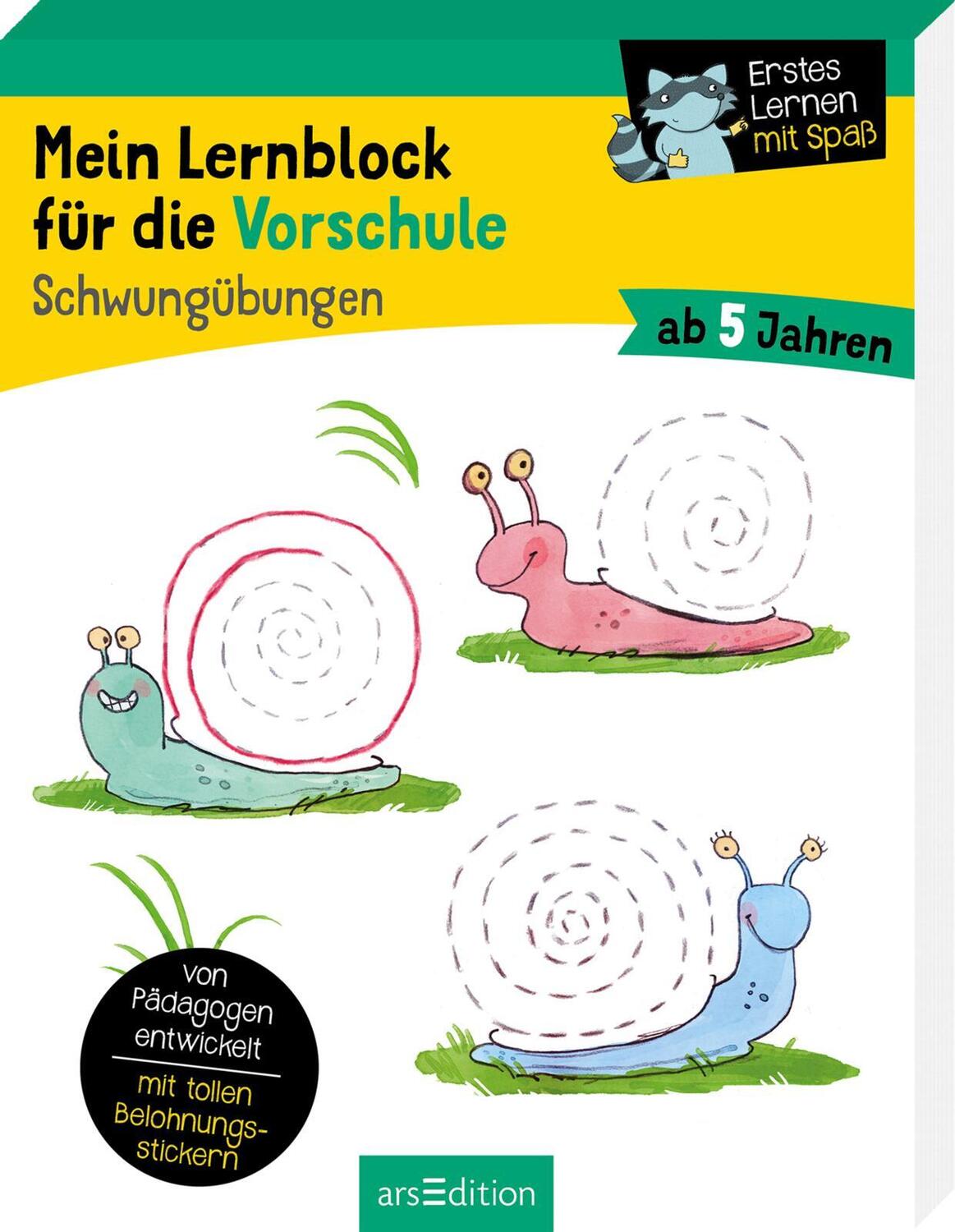 Bild: 9783845844084 | Mein Lernblock für die Vorschule - Schwungübungen | Hannah Lang | Buch