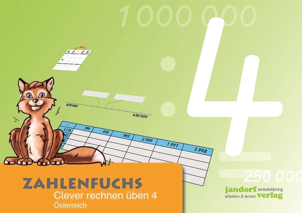 Cover: 9783939965640 | Zahlenfuchs 4 - Ausgabe Österreich | Clever rechnen üben | Broschüre