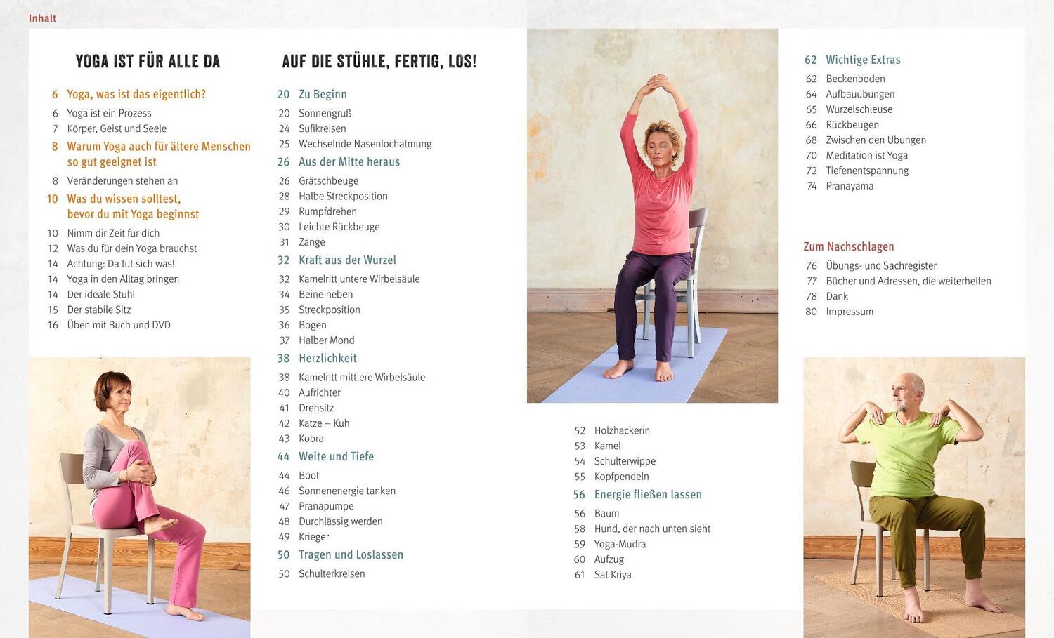 Bild: 9783833868641 | Yoga für Späteinsteiger (mit DVD) | Willem Wittstamm | Taschenbuch