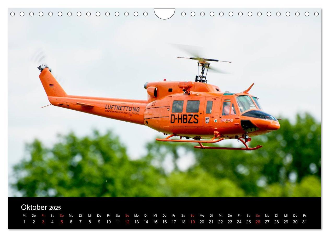 Bild: 9783435703333 | Modellhelis (Wandkalender 2025 DIN A4 quer), CALVENDO Monatskalender