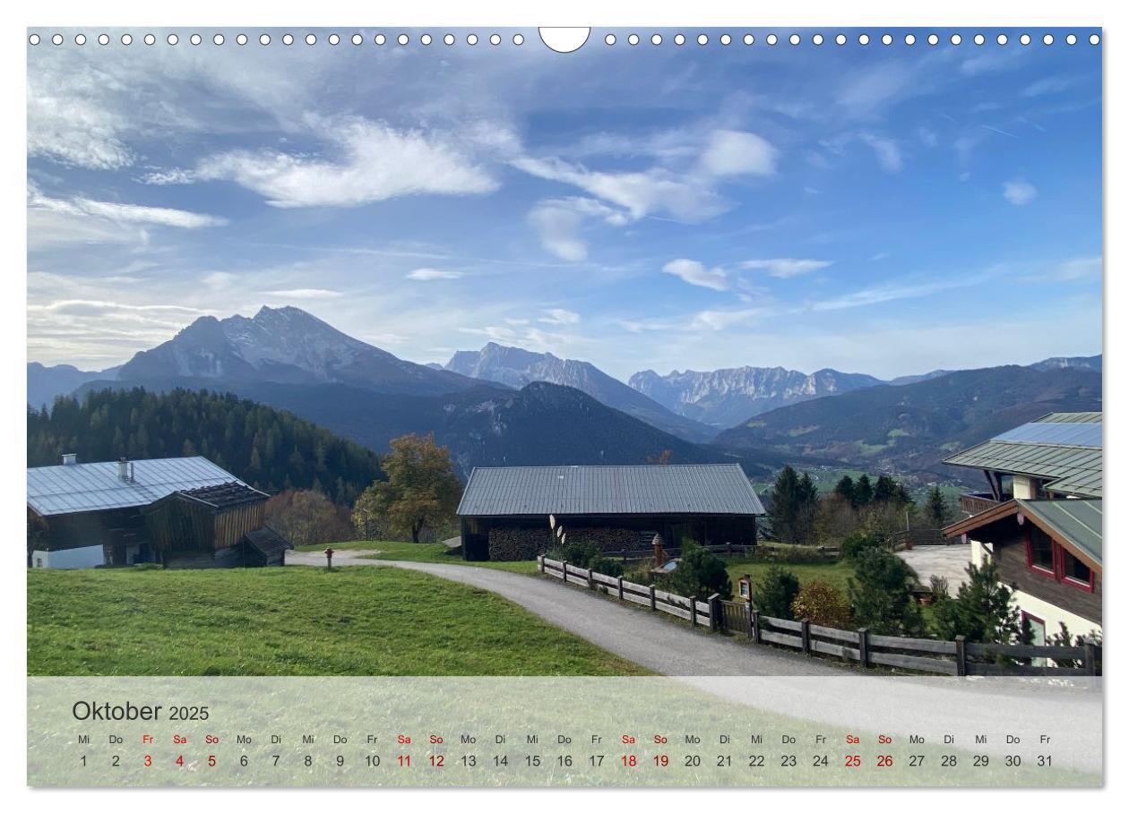 Bild: 9783457236611 | Alpenauszeit - Die Berghütten unserer Alpen (Wandkalender 2025 DIN...