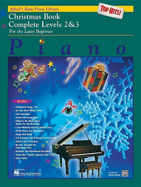 Cover: 9780739011850 | Alfred's Basic Piano Library Top Hits Christmas 2- | Complete 2-3