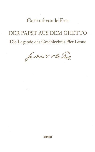 Cover: 9783429043773 | Der Papst aus dem Ghetto | Die Legende des Geschlechts Pier Leone