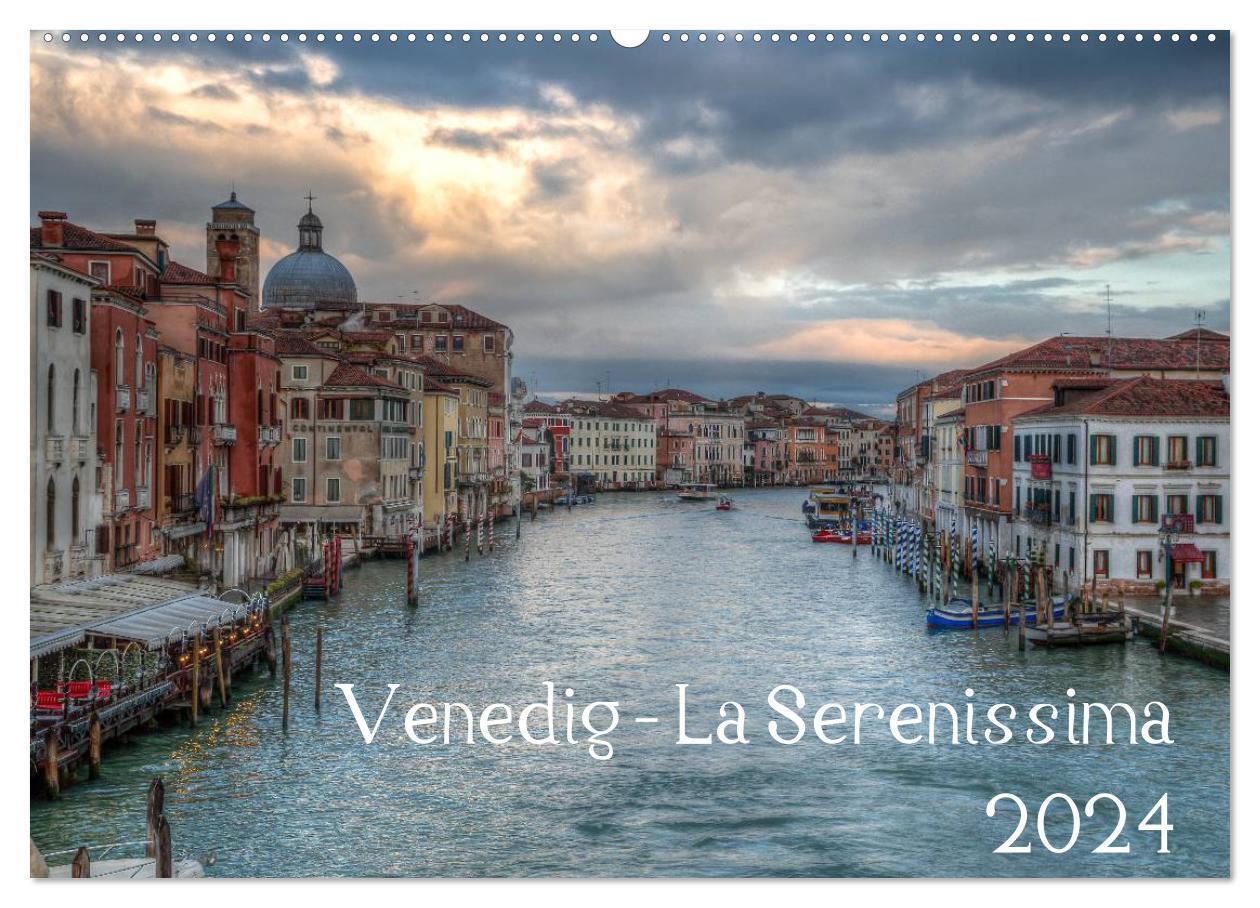 Cover: 9783675577251 | Venedig - La Serenissima 2024 (Wandkalender 2024 DIN A2 quer),...