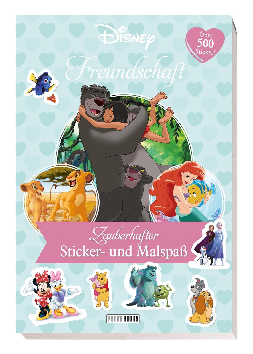 Cover: 9783833242267 | Disney Freundschaft: Zauberhafter Sticker- und Malspaß | Taschenbuch