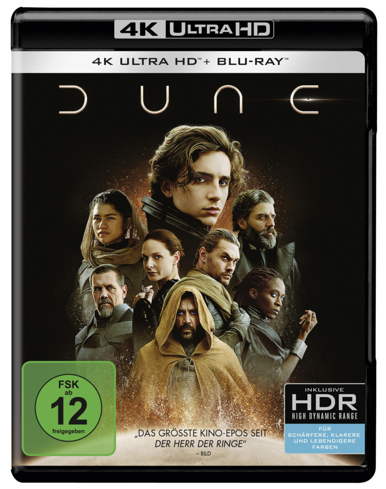 Cover: 5051890328090 | Dune 4K, 2 UHD-Blu-ray | Frank Herbert (u. a.) | Blu-ray Disc | 2021