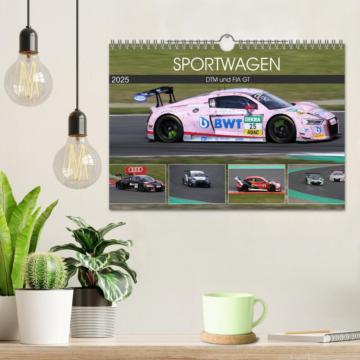 Bild: 9783435725014 | SPORTWAGEN DTM und FIA GT (Wandkalender 2025 DIN A4 quer), CALVENDO...