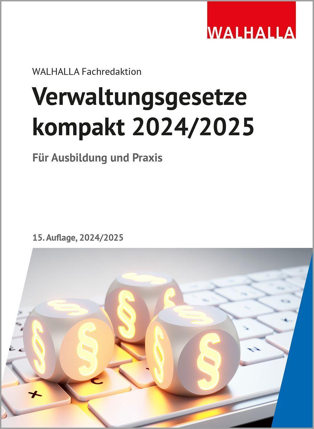 Cover: 9783802953316 | Verwaltungsgesetze kompakt | Walhalla Fachredaktion | Buch | 1336 S.