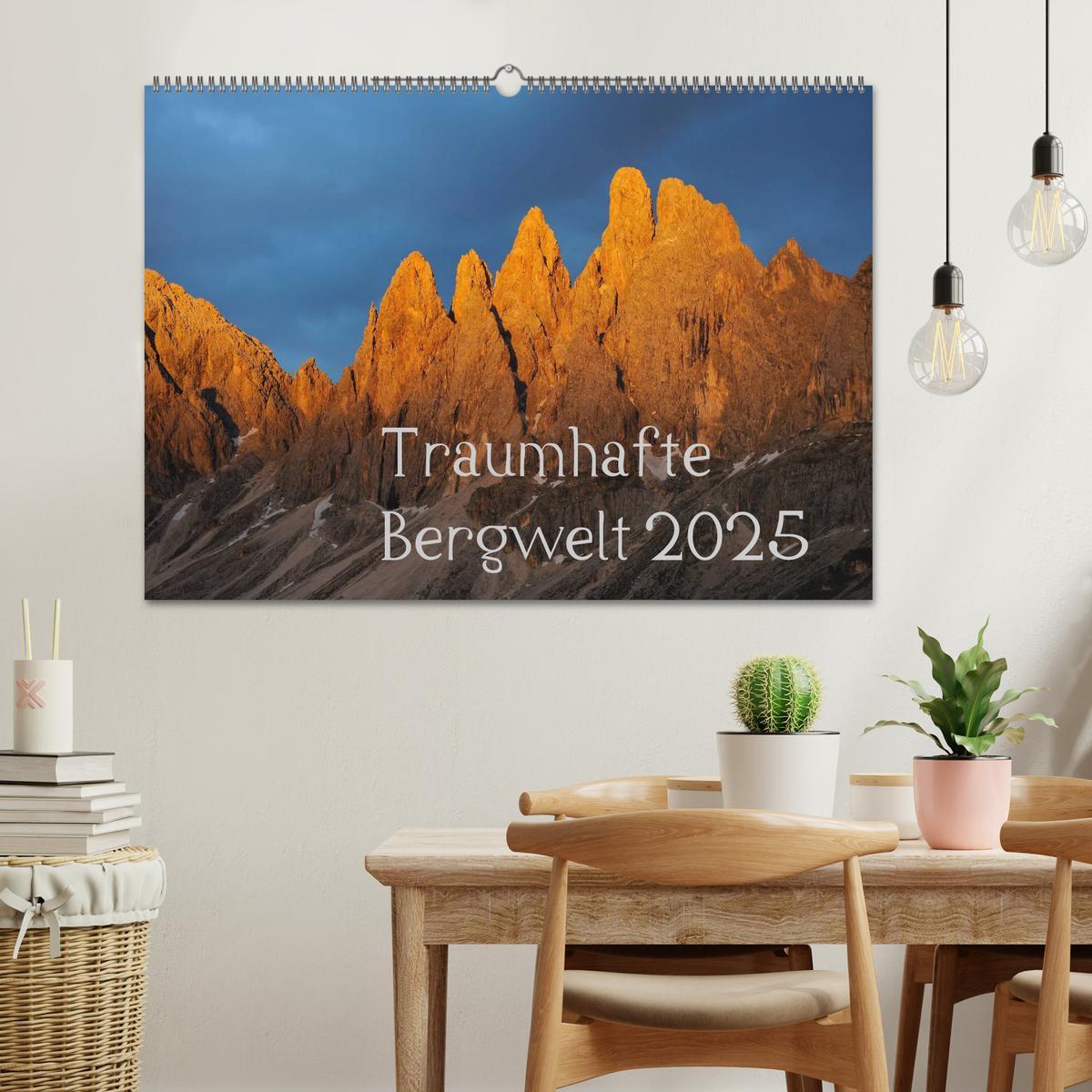 Bild: 9783435841493 | Traumhafte Bergwelt Kalender (Wandkalender 2025 DIN A2 quer),...