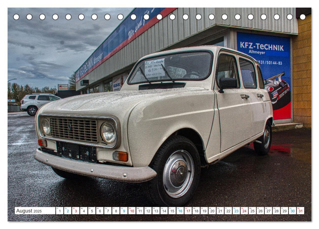 Bild: 9783383894312 | Renault 4 - Kultfahrzeug und Wegbegleiter (Tischkalender 2025 DIN...