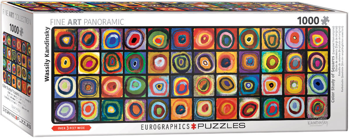 Cover: 628136654432 | Farbquadrat-Collage, Kandinsky (Puzzle) | Wassily Kandinsky | Spiel