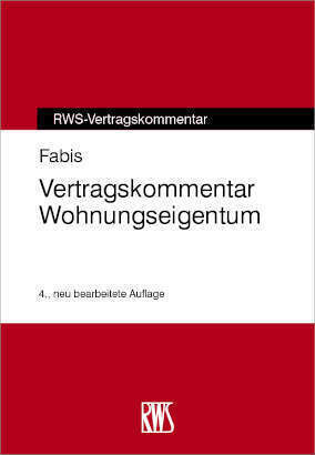 Cover: 9783814520094 | Vertragskommentar Wohnungseigentum | Henrich Fabis | Buch | XVI | 2022