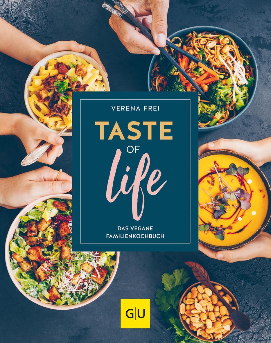 Cover: 9783833877858 | Taste of life | Das vegane Familienkochbuch | Verena Frei | Buch