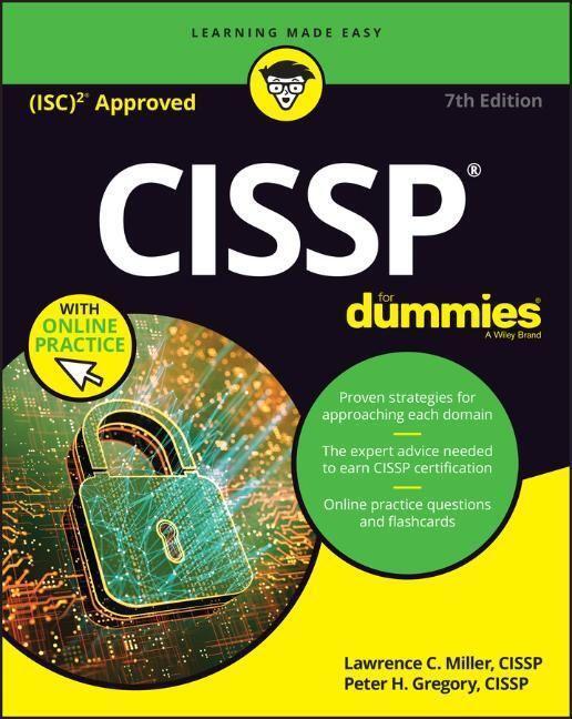 Cover: 9781119806820 | CISSP For Dummies | Lawrence C. Miller (u. a.) | Taschenbuch | 2022