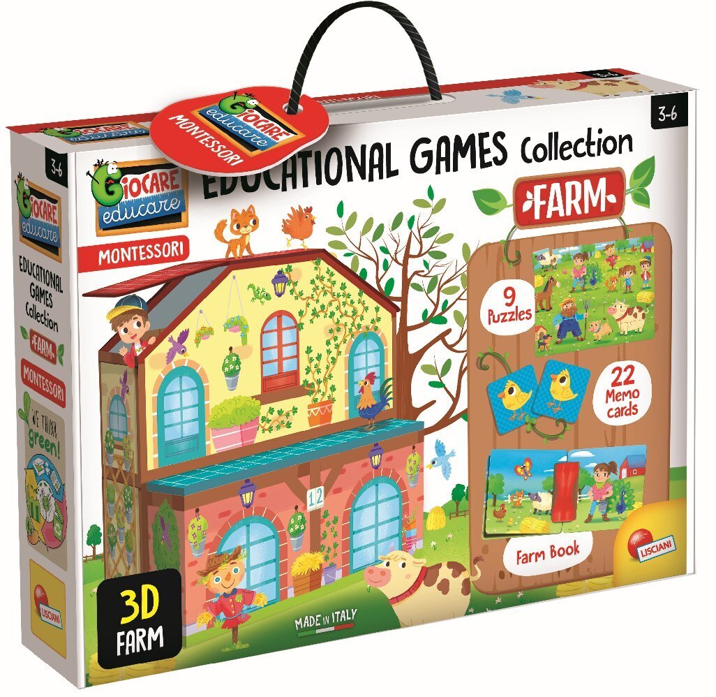 Cover: 8008324081066 | Educational Games Collection - Farm | Spiel | 2021 | LiscianiGiochi