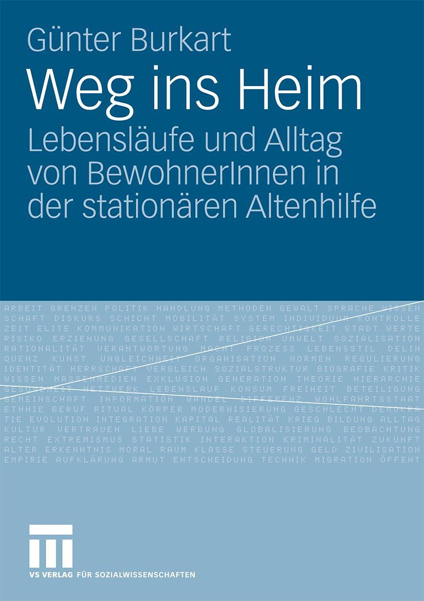 Cover: 9783531170220 | Weg ins Heim | Günter Burkart | Taschenbuch | 322 S. | Deutsch | 2009