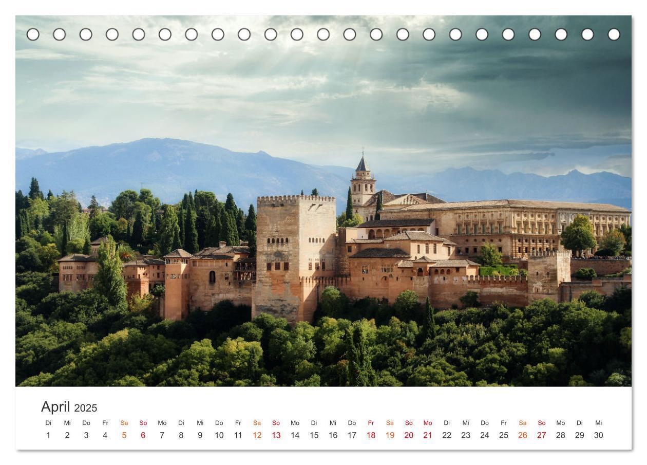 Bild: 9783435085835 | Andalusien - Magische Momente (Tischkalender 2025 DIN A5 quer),...