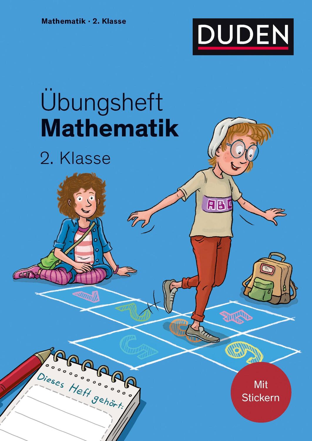 Cover: 9783411762132 | Übungsheft Mathematik - 2. Klasse | Mit Stickern und Lernerfolgskarten