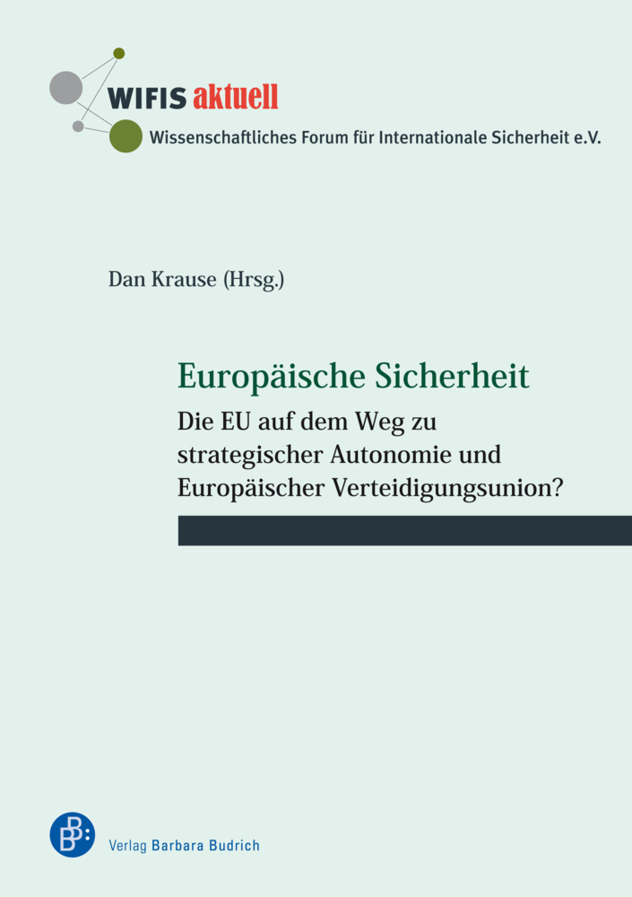 Cover: 9783847424413 | Europäische Sicherheit | Dan Krause (u. a.) | Taschenbuch | Deutsch