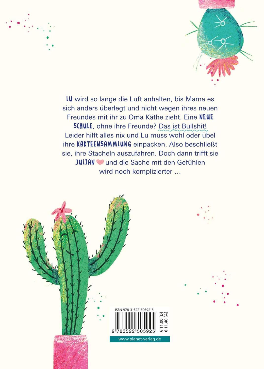 Rückseite: 9783522505925 | Ich wollt, ich wär ein Kaktus | Mina Teichert | Buch | 192 S. | 2018