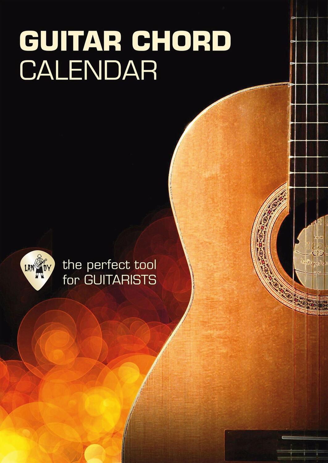 Cover: 9783956165207 | Guitar Chord Calendar (Gitarren Akkord Kalender) | Landinger | 2020
