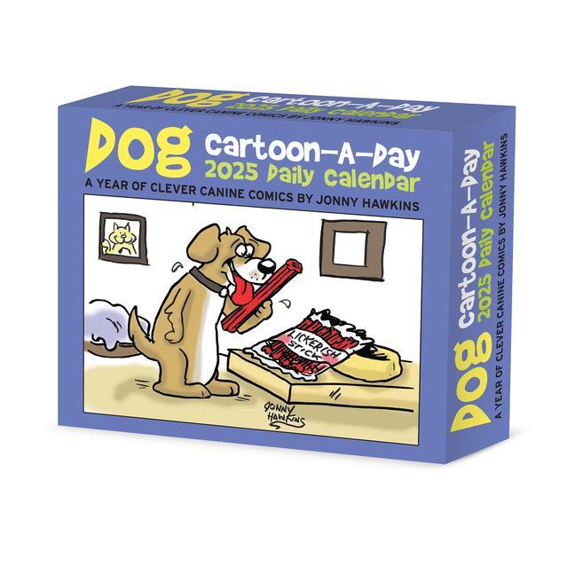 Cover: 9781549240805 | Dog Cartoon-A-Day 2025 6.2 X 5.4 Box Calendar | Willow Creek Press