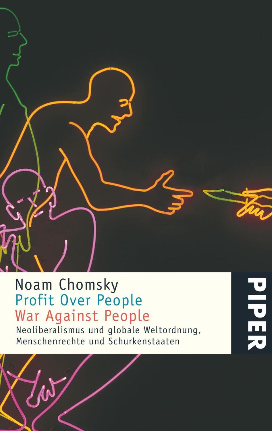 Cover: 9783492246521 | Profit over People - War against People | Noam Chomsky | Taschenbuch