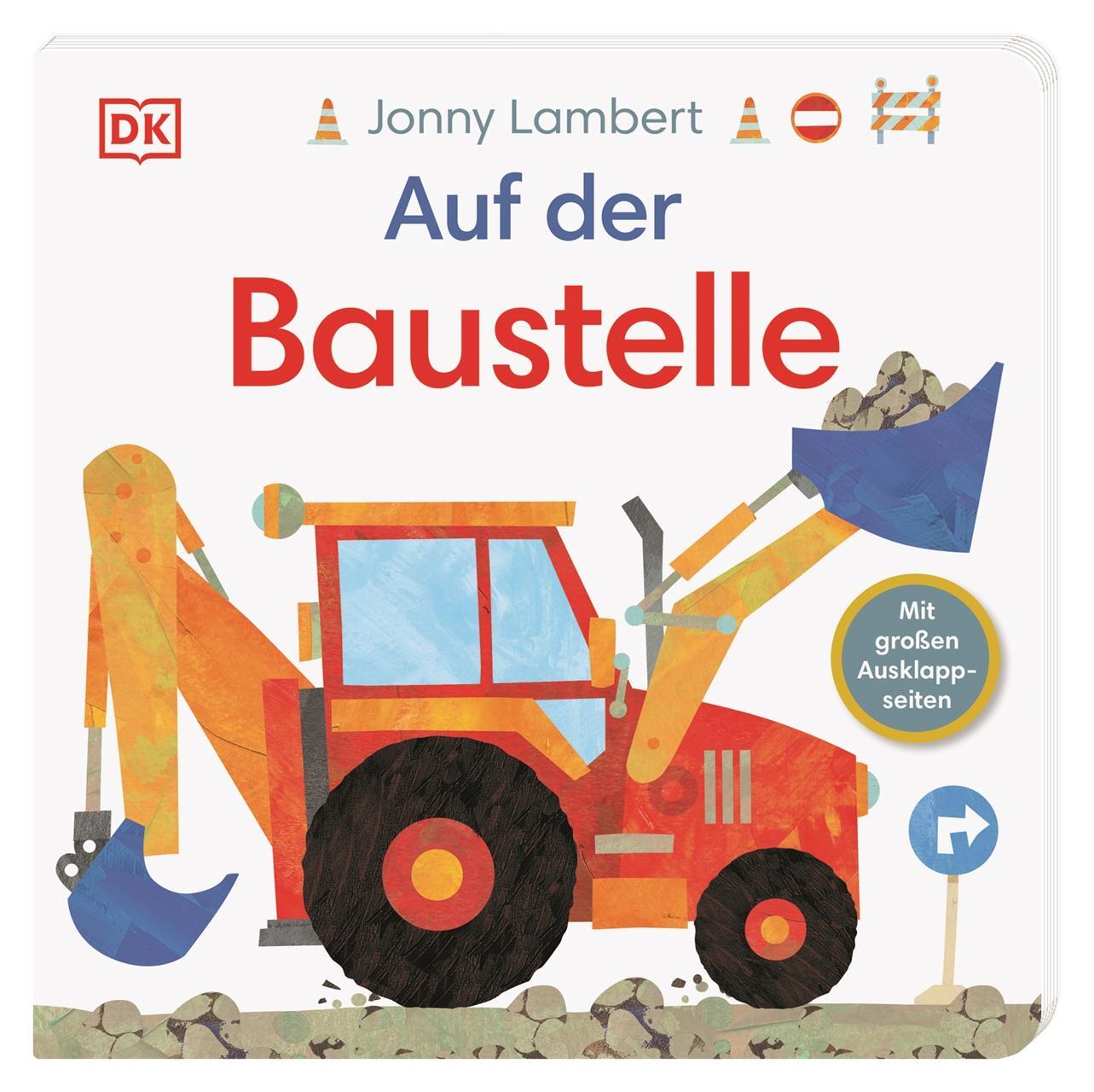 Cover: 9783831042104 | Auf der Baustelle | Pappbilderbuch mit Ausklappseiten ab 1 Jahr | Buch