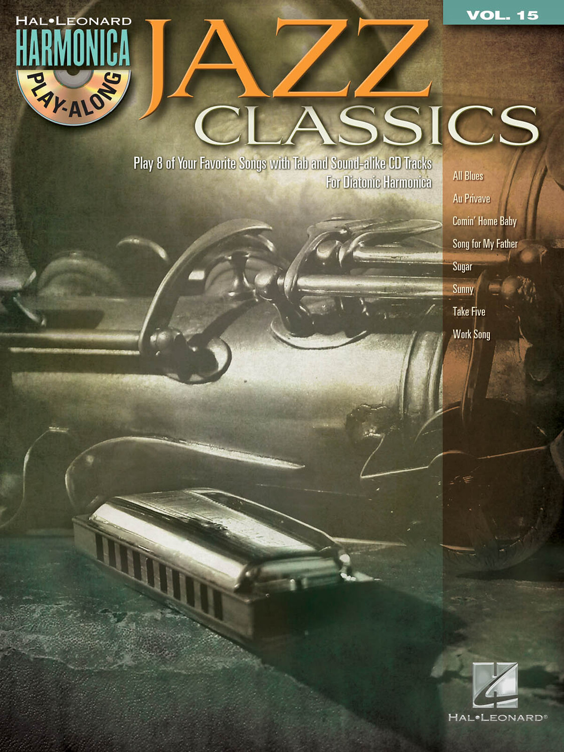 Cover: 884088397180 | Jazz Classics | Harmonica Play-Along Volume 15 | Harmonica Play-Along