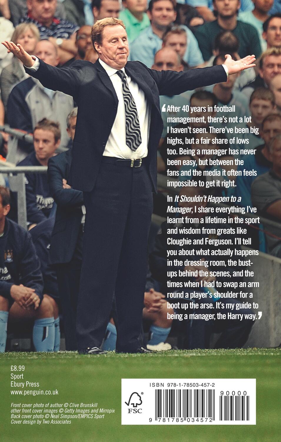 Rückseite: 9781785034572 | It Shouldn't Happen to a Manager | Harry Redknapp | Taschenbuch | 2017