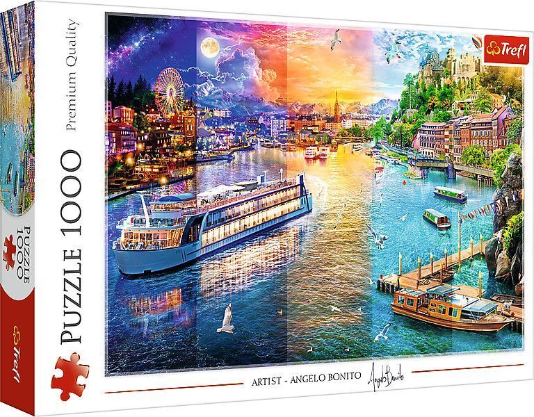 Cover: 5900511108606 | Puzzle 1000 Flussfahrt | Spiel | Kartonage | 10860 | Deutsch | 2024