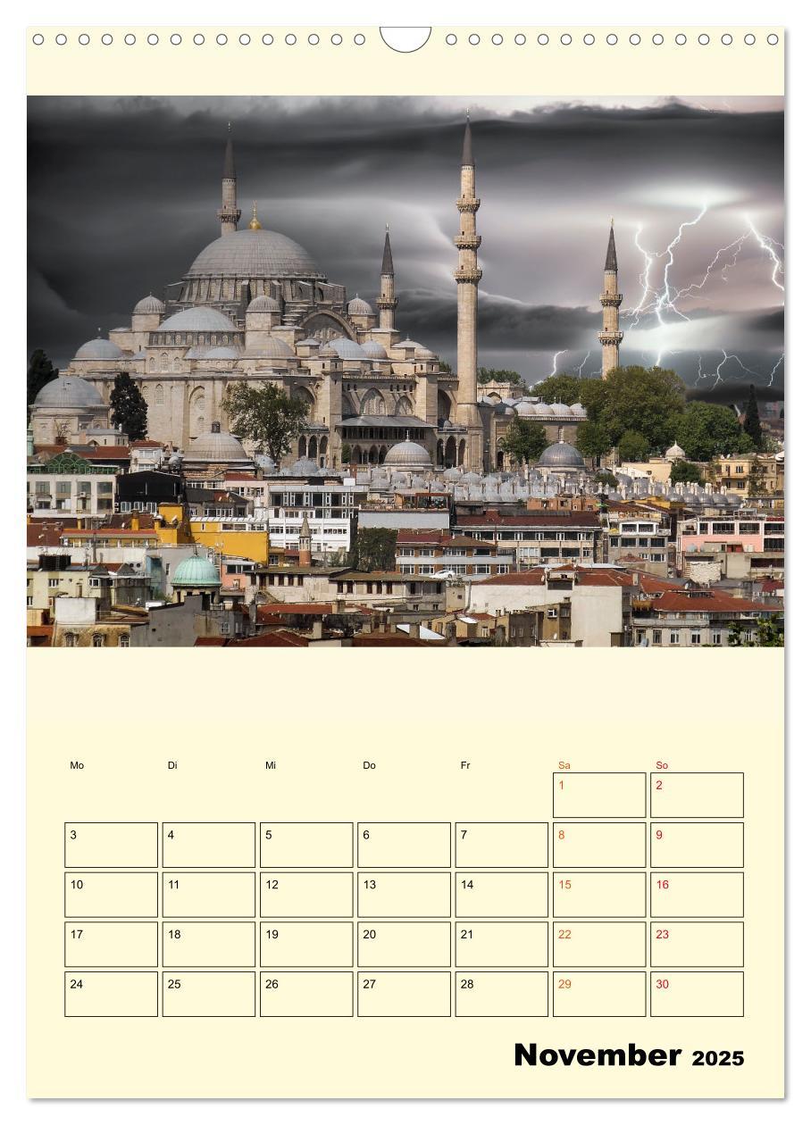 Bild: 9783435890637 | Metropolen im Gewitter (Wandkalender 2025 DIN A3 hoch), CALVENDO...