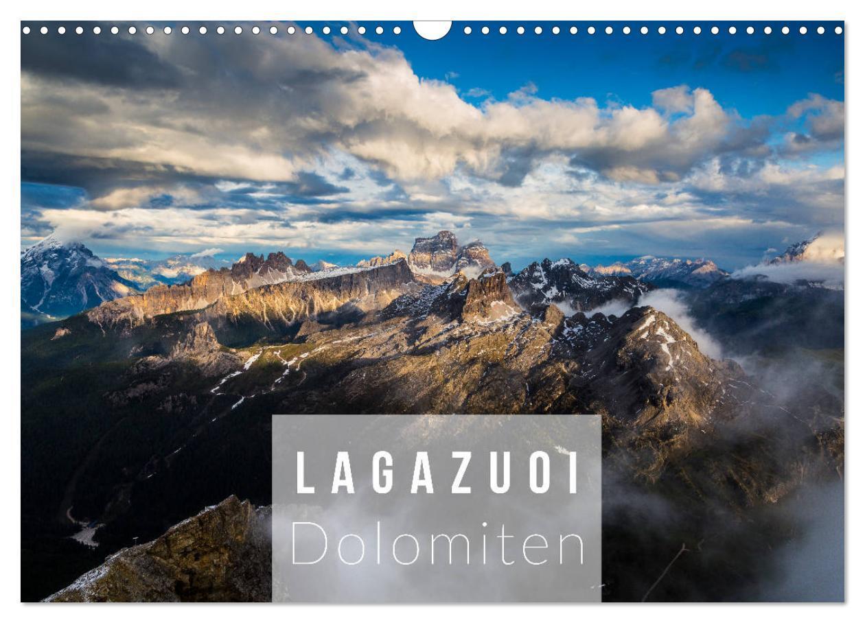 Cover: 9783435452767 | Lagazuoi Dolomiten (Wandkalender 2025 DIN A3 quer), CALVENDO...