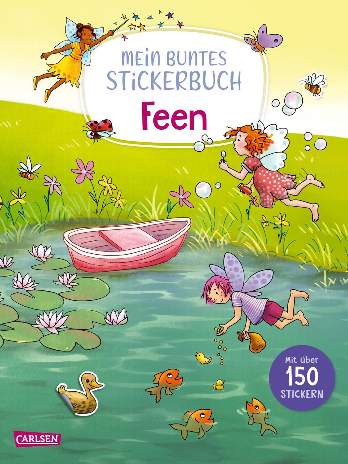 Cover: 9783551191779 | Mein buntes Stickerbuch: Feen | Laura Leintz | Broschüre | 24 S.