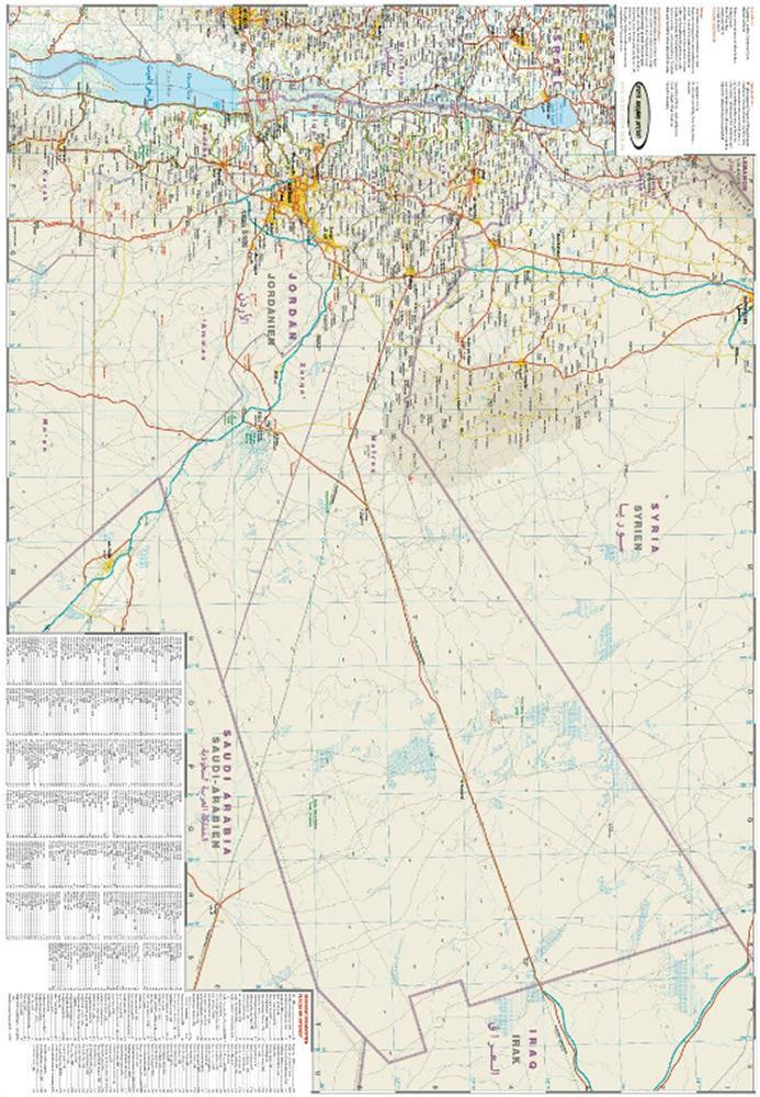 Bild: 9783831773084 | Reise Know-How Landkarte Jordanien / Jordan 1:400.000 | (Land-)Karte