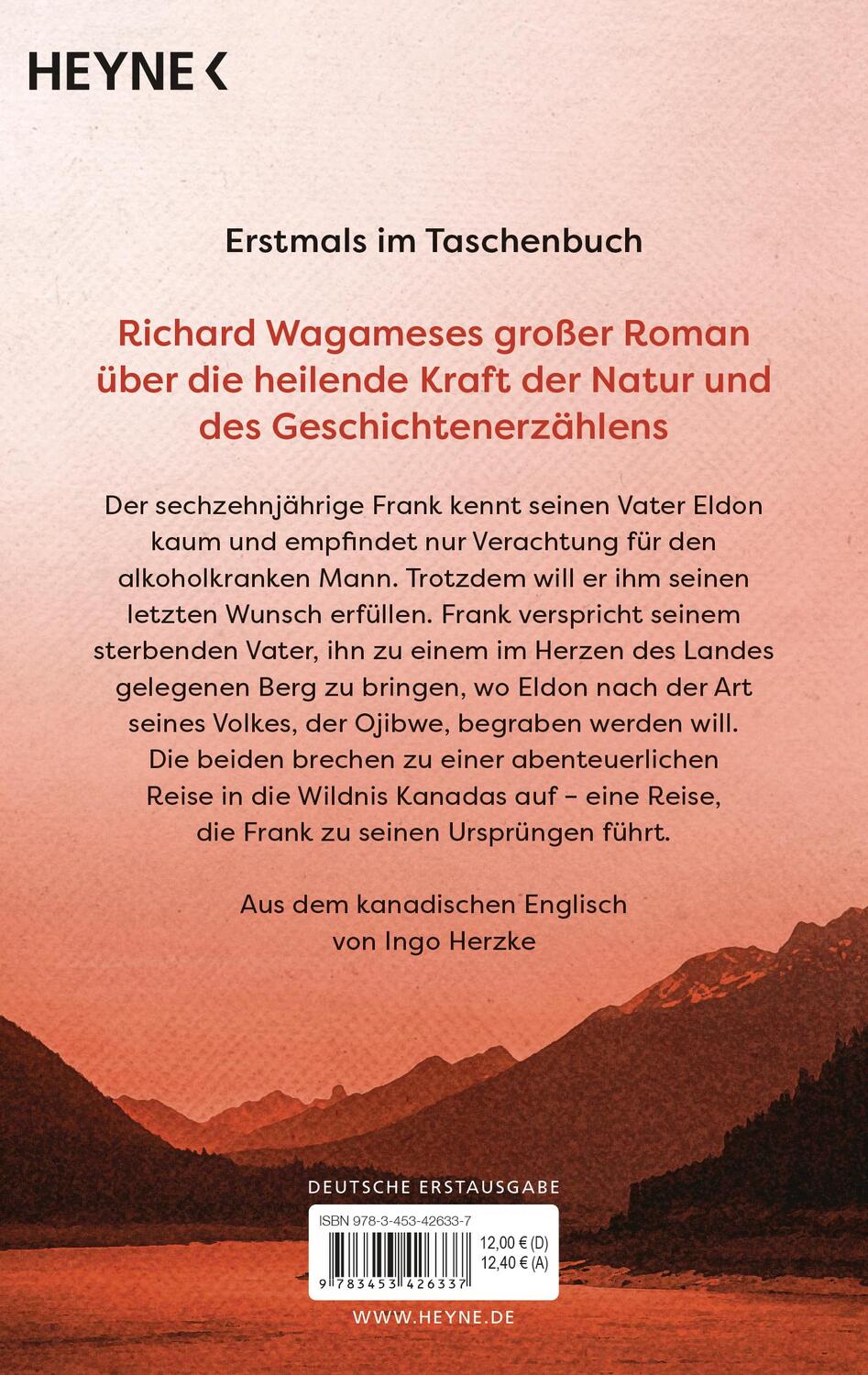 Bild: 9783453426337 | Das weite Herz des Landes | Roman | Richard Wagamese | Taschenbuch