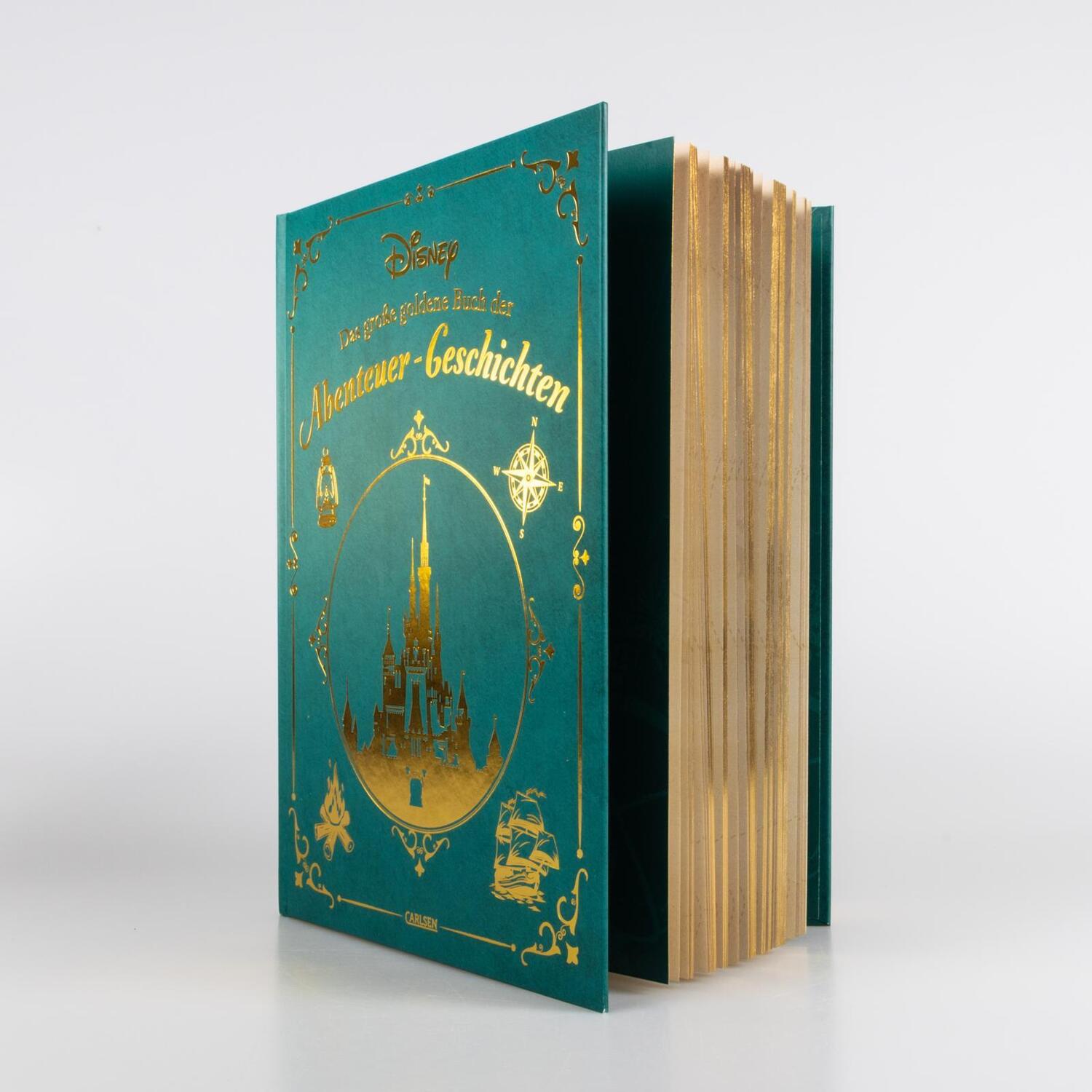 Bild: 9783551280718 | Disney: Das große goldene Buch der Abenteuer-Geschichten | Walt Disney